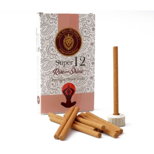 Пахощі безосновні Прокинься та Сяй BIG BELL Dhoop Rise and Shine 10 шт.