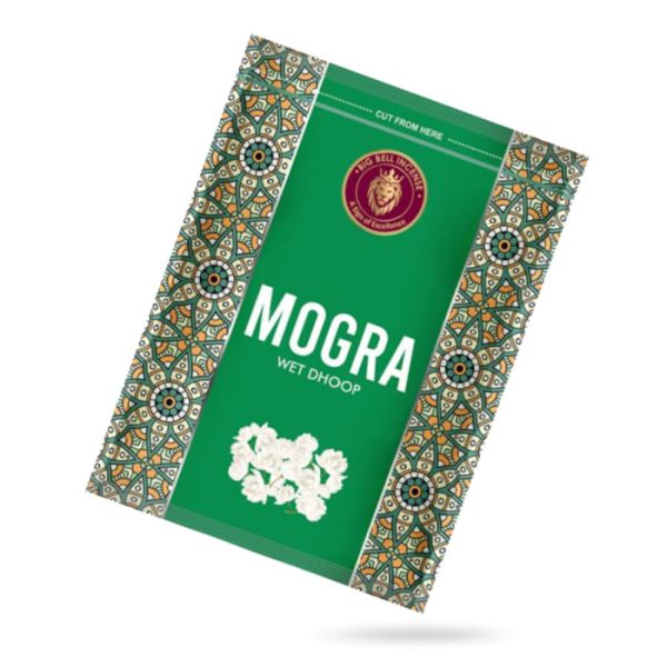 Пахощі пластилін Могра Mogra Big Bell Wet Dhoop 125 г