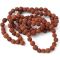 Чётки из Рудракши крашеные 18 мм 108 бусин