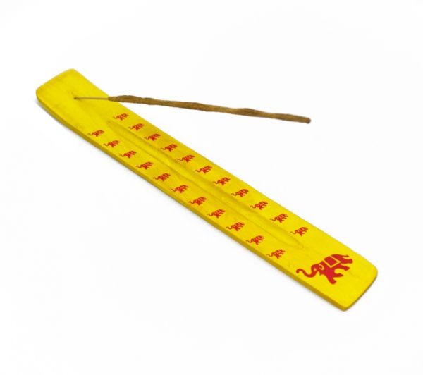 Підставка під аромапалички лижа Кольорова Жовта Слоник