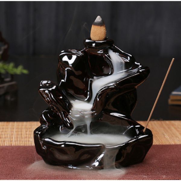 Підставка для пахощів "Рідкий дим" керамічна "Поточні хмари"