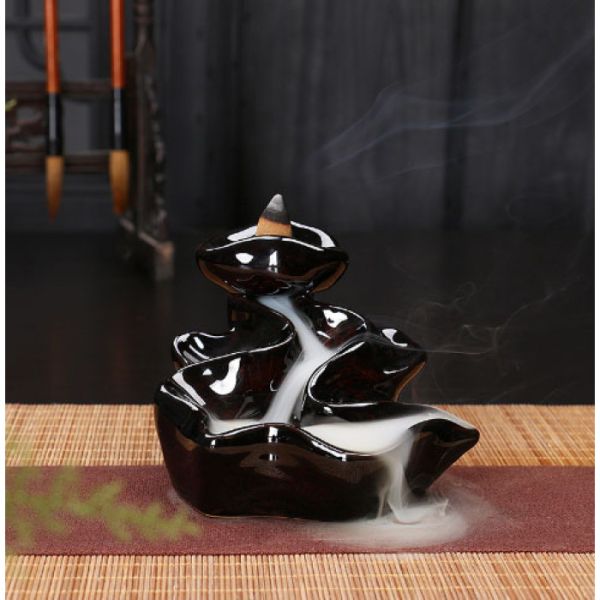 Підставка для пахощів Рідкий дим "Зигзаг" керамічна