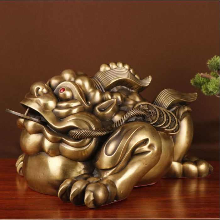 Статуэтка "Царская Жаба богатства" (большая, бронза)