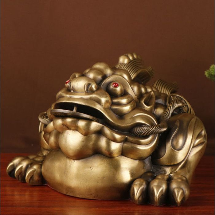 Статуэтка "Царская Жаба богатства" (большая, бронза)