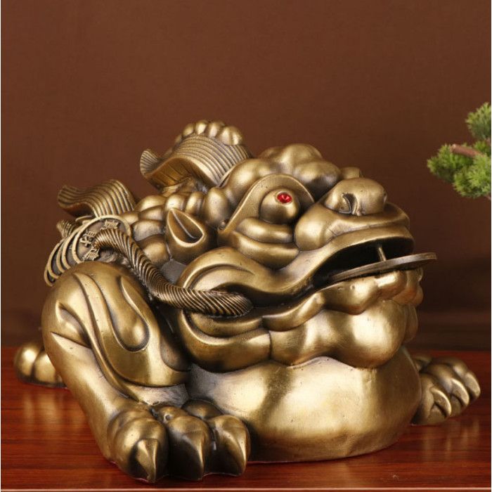 Статуэтка "Царская Жаба богатства" (большая, бронза)
