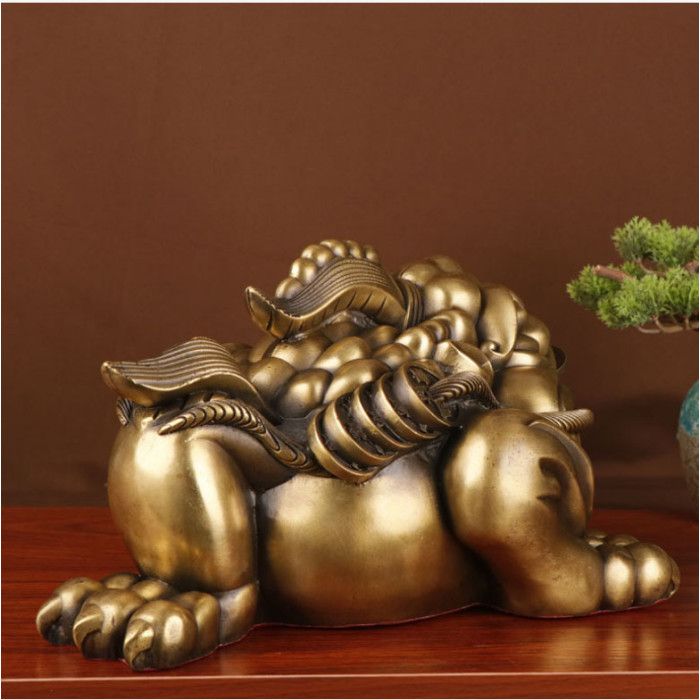 Статуэтка "Царская Жаба богатства" (большая, бронза)