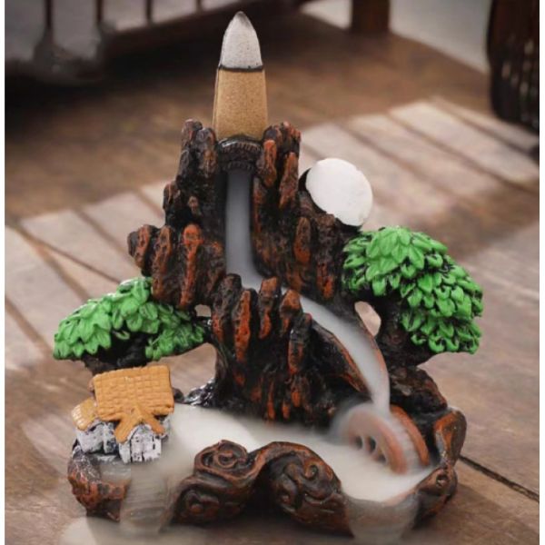 Підставка для пахощів "Рідкий дим" полістоун "Удача"